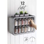 ⁦Rangement épicier 12 boîte en plastique de cuisine⁩ - الصورة ⁦2⁩