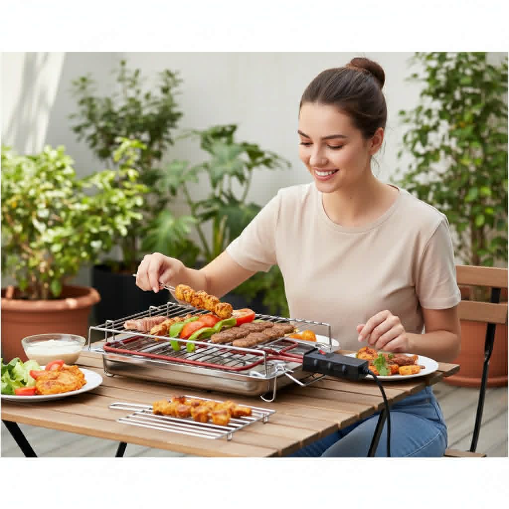 شواء لذيذ وصحي