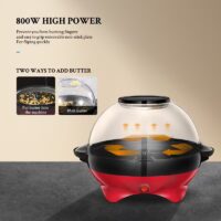 Popcorn Machine, 800W Electric 5